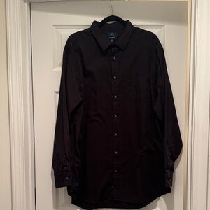 George Men's Dark Casual Button Down Shirt